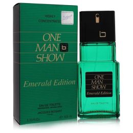 One Man Show Emerald Eau De Toilette Spray 3.4 Oz For Men