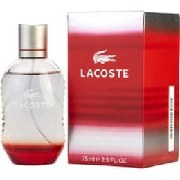 Lacoste Red Style In Play By Lacoste Edt Spray 2.5 Oz For Men