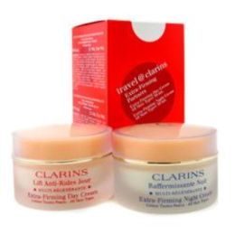 Clarins By Clarins Extra-firming Partners Set: Day Cream 50ml + Night Cream 50ml--2pcs For Women