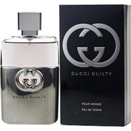 Gucci Guilty Pour Homme By Gucci Edt Spray 1.6 Oz For Men