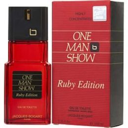 One Man Show Ruby By Jacques Bogart Edt Spray 3.3 Oz For Men