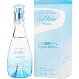 Cool Water Caribbean Summer By Davidoff Edt Spray 3.4 Oz (limited Edition) For Women