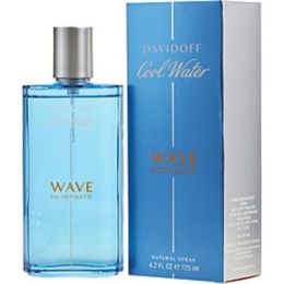 Cool Water Wave By Davidoff Edt Spray 4.2 Oz For Men